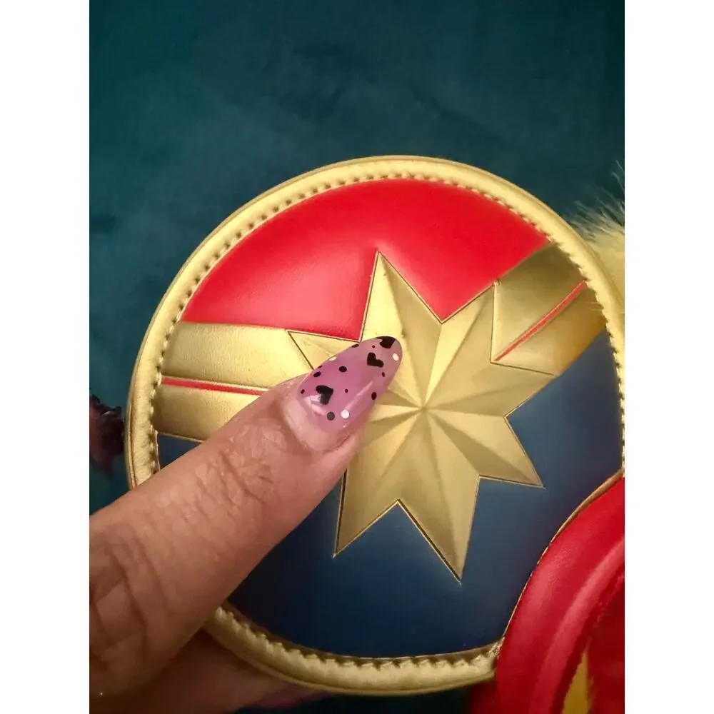 Disney Parks Captain Marvel Minnie Mouse Ears Headband Marvel Avengers Cosplay